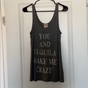 COPY - Haute Hippie ‘You & Tequila’ Tank Top
